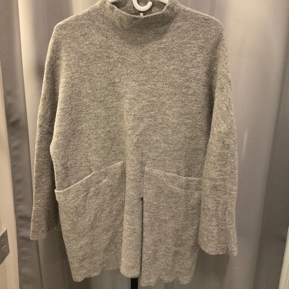 Free People Zoe Swit Dress, grey, size XS - Picture 1 of 3